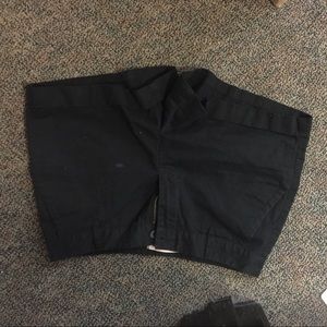 Black shorts