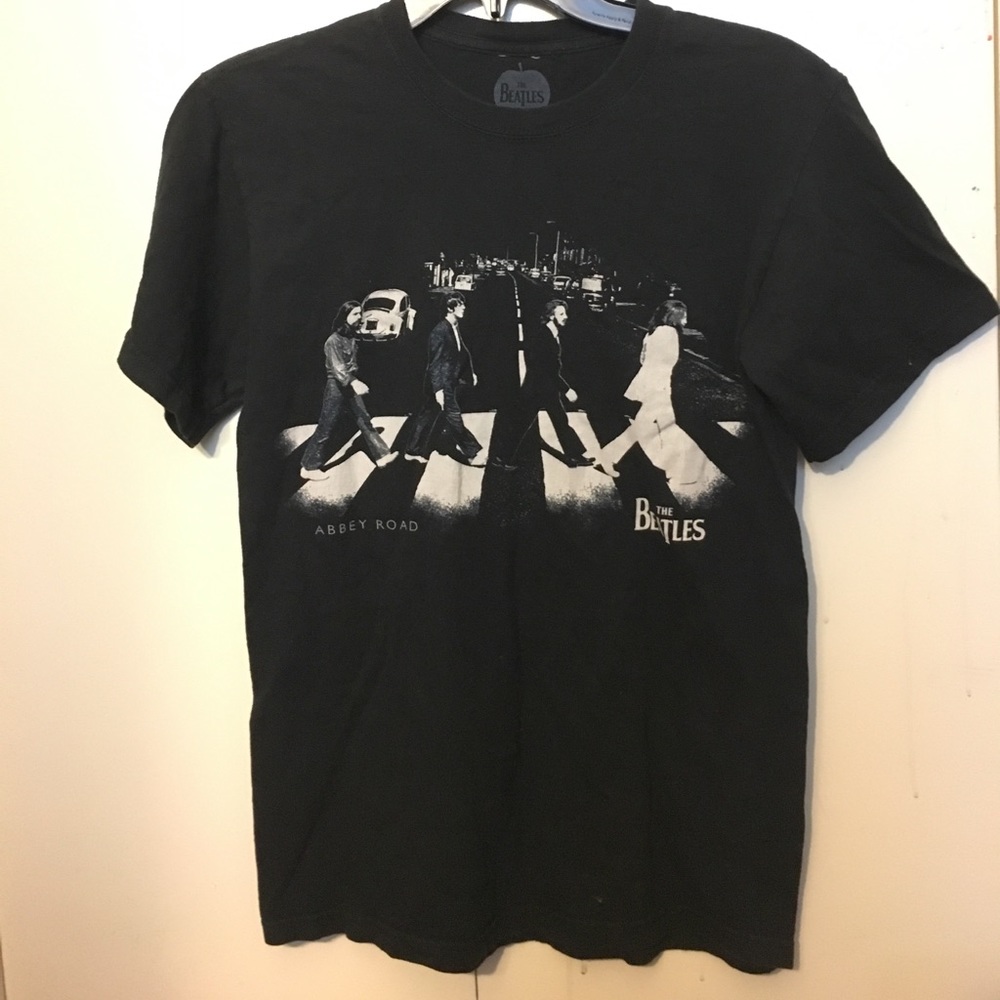 vantiage abbey road beatles band t shirt