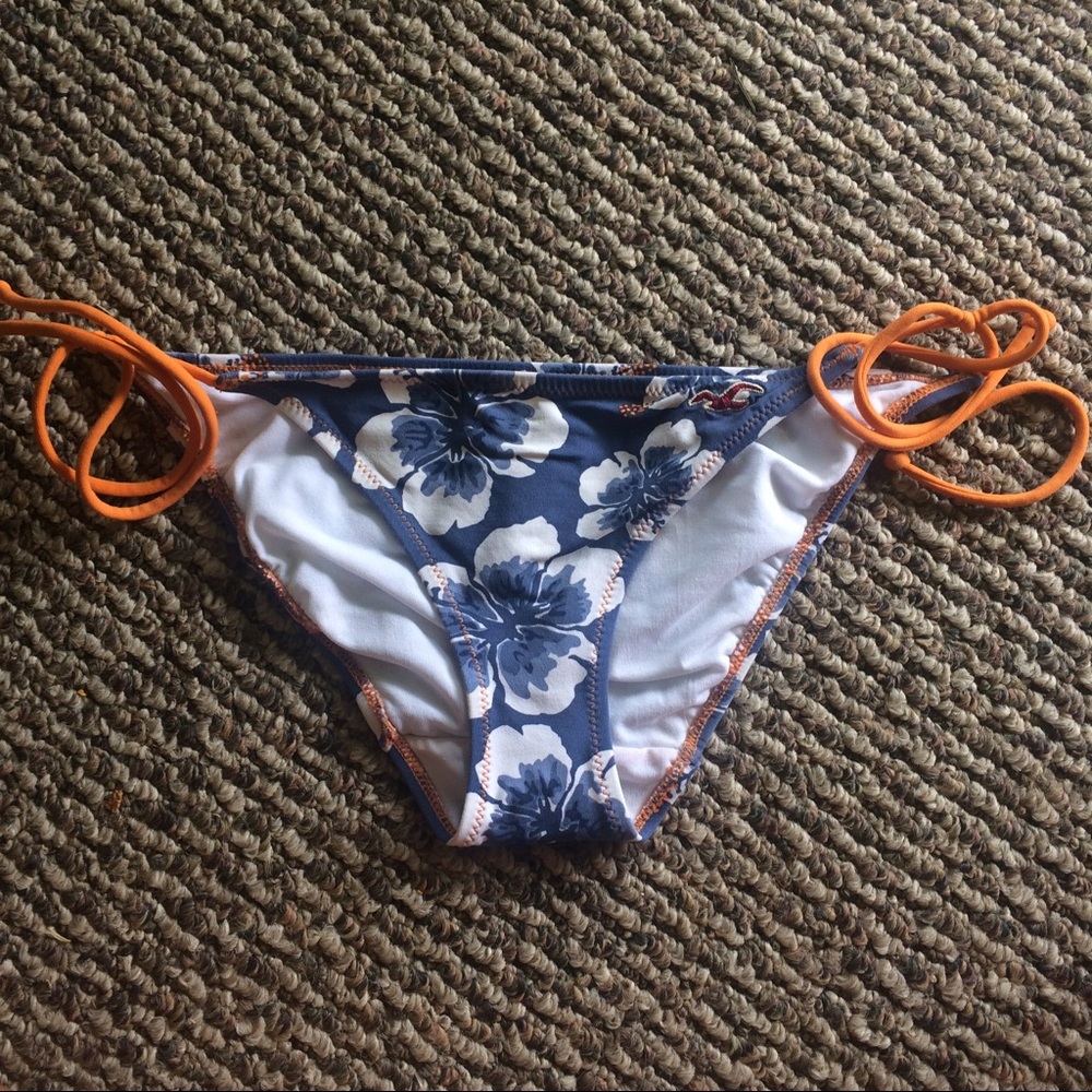 Hollister Floral Bikini Bottom