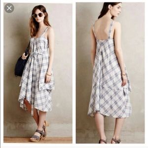 NWOT Holding Horses Plaid Summer Dress