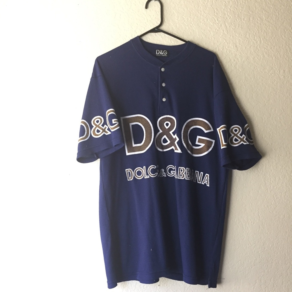 DOLCE & GABBANA MESH KNIT SHIRT
SIZE L