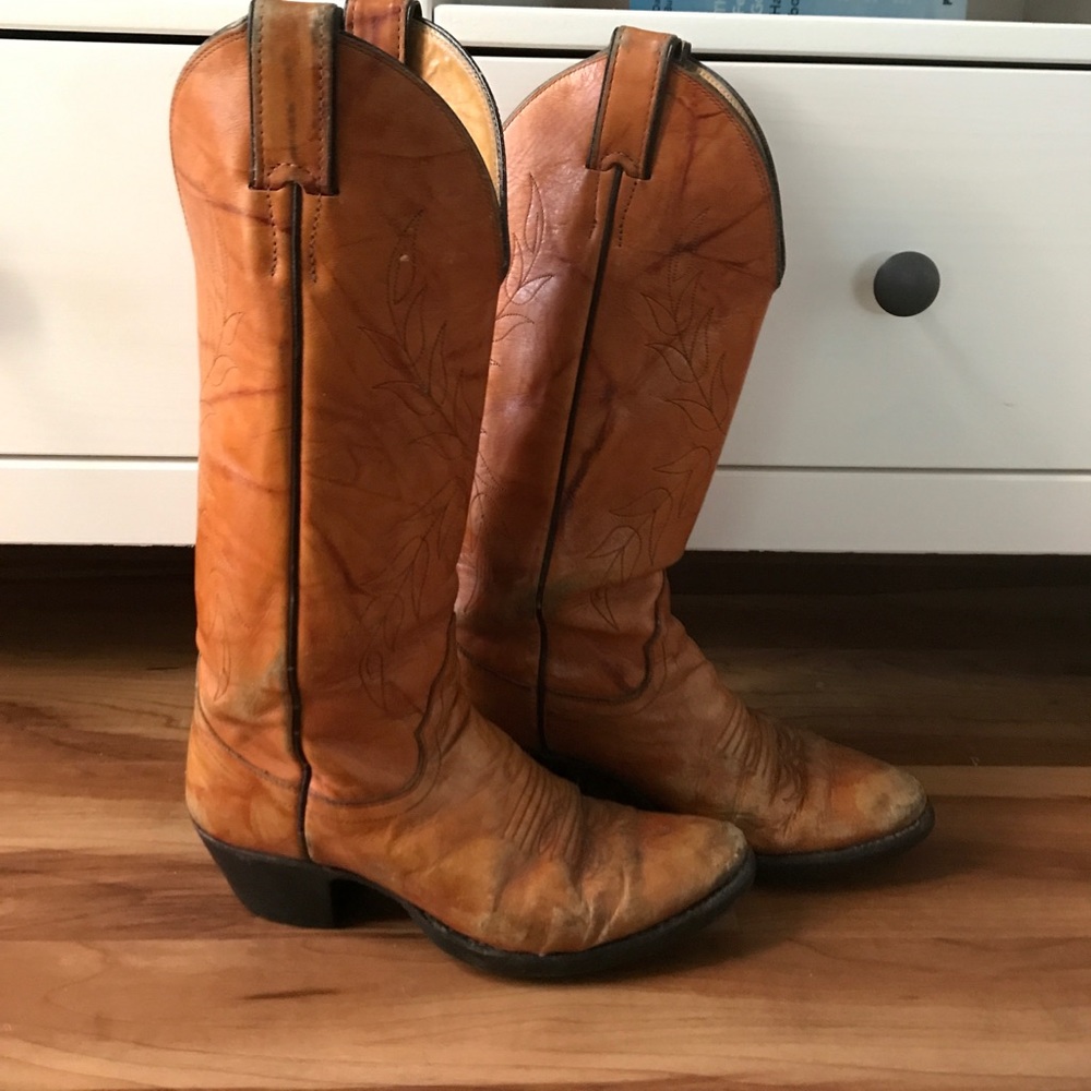 Vintage Cowboy Cowgirl boots