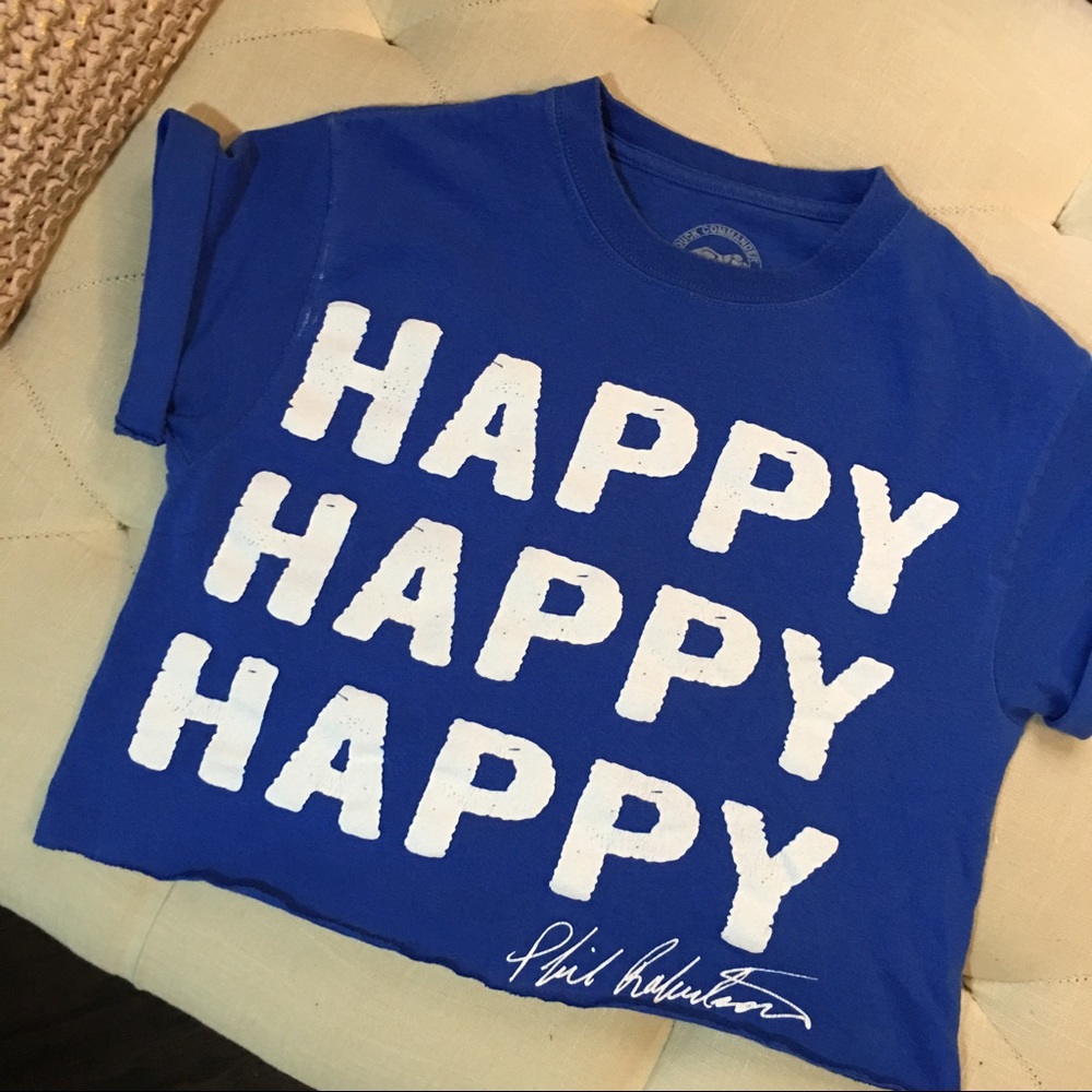 Happy Crop Tshirt