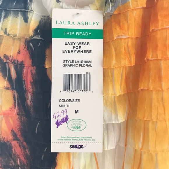 Laura Ashley Trip Ready Colorful Tank - Picture 3 of 4