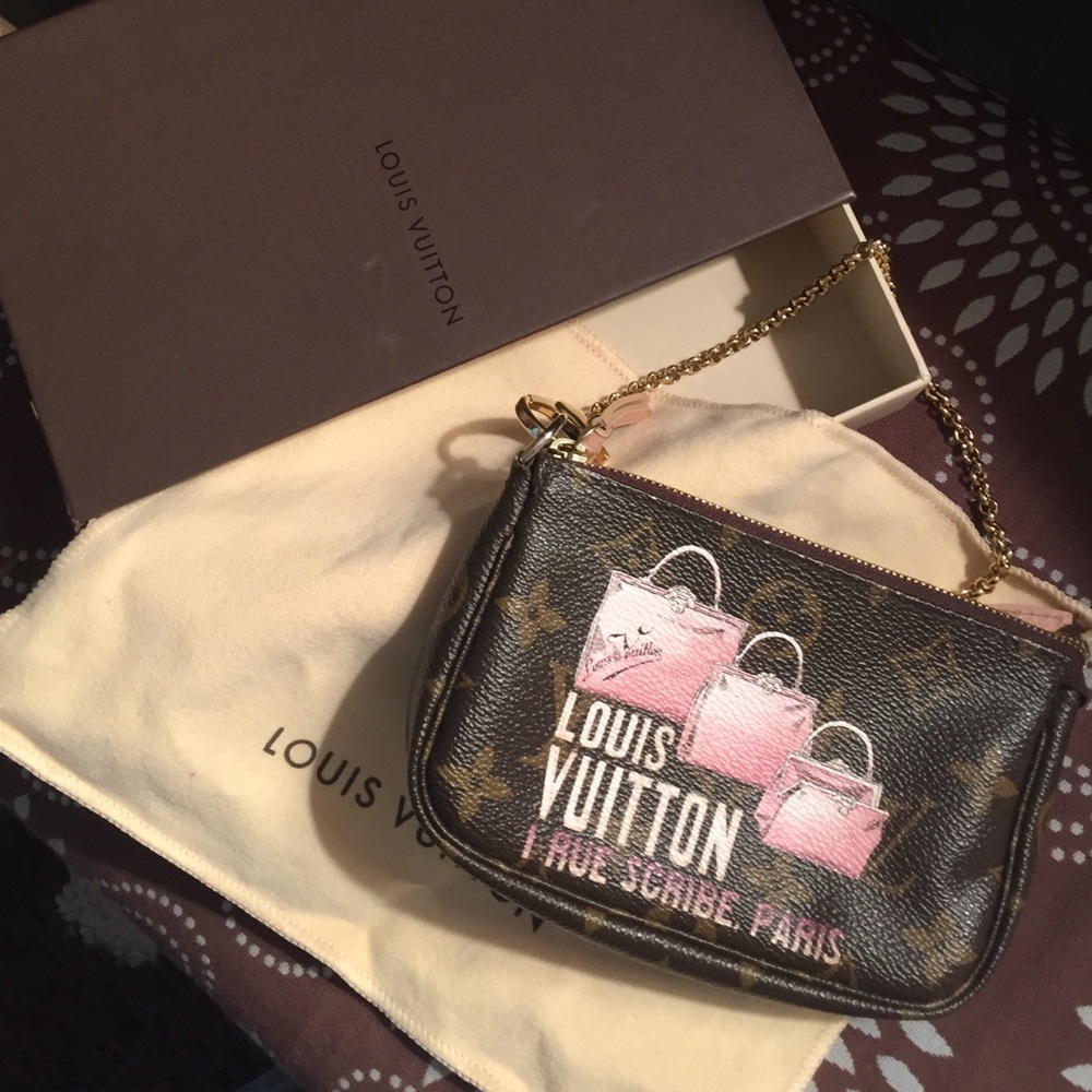 Louis Vuitton Limited Edition Paris Mini Pochette