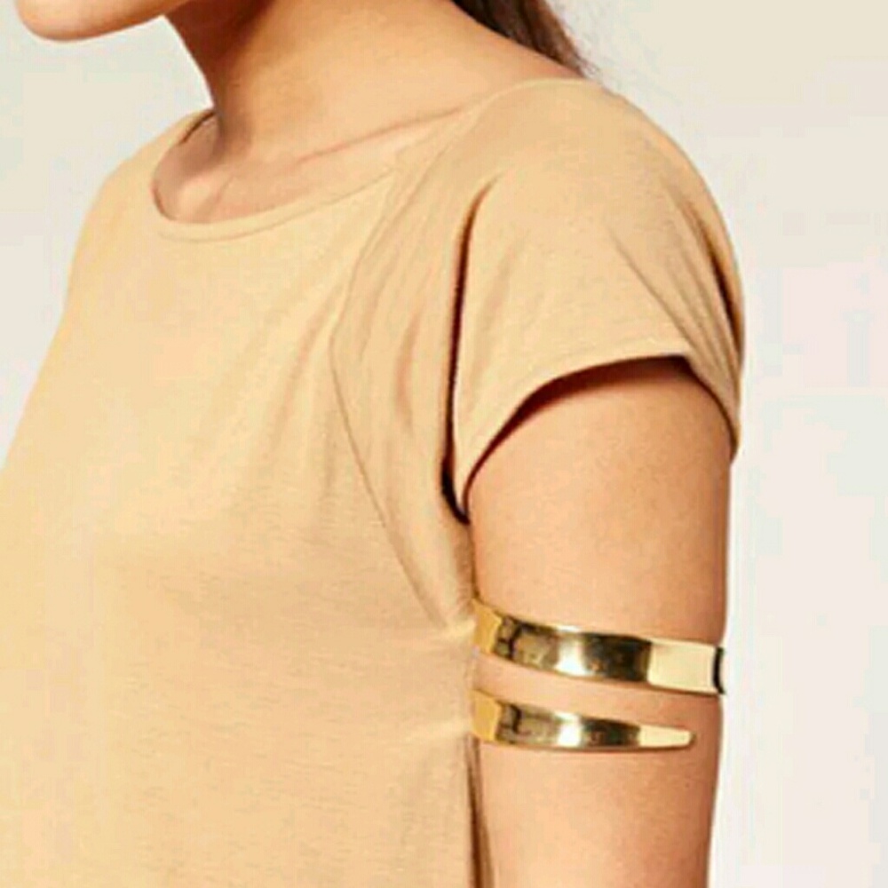 2/$15 Just in Cleopatra Swirl Snake Upper Arm Cuff