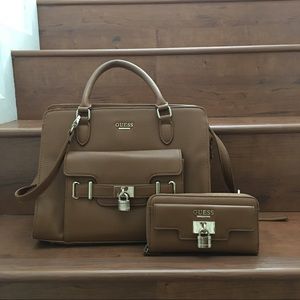 GUESS bag and matching wallet