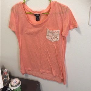 Coral shirt
