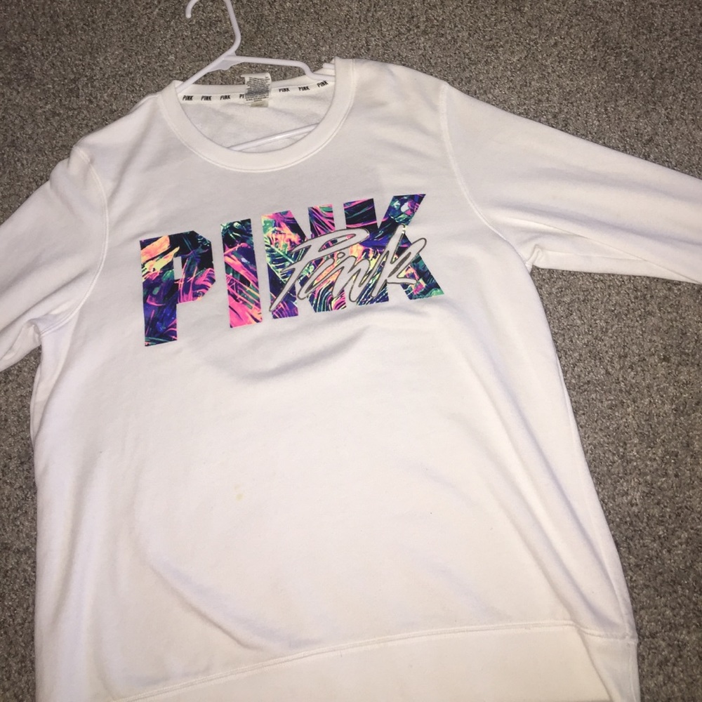 Tropical PINK Crewneck