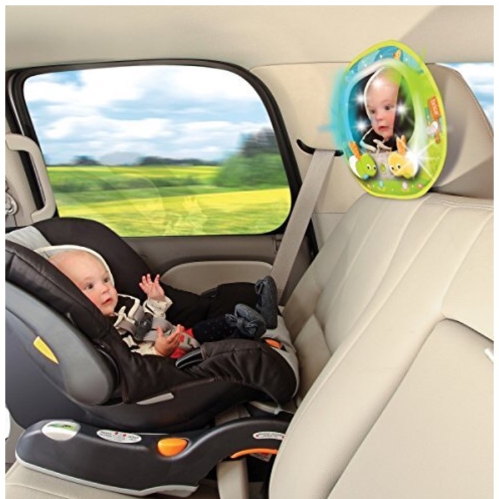 Brica baby in sight car mirror with remote