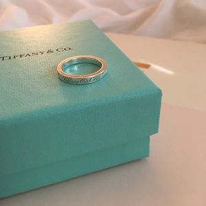 Tiffany & Co.® Engraved Sterling Silver Band
