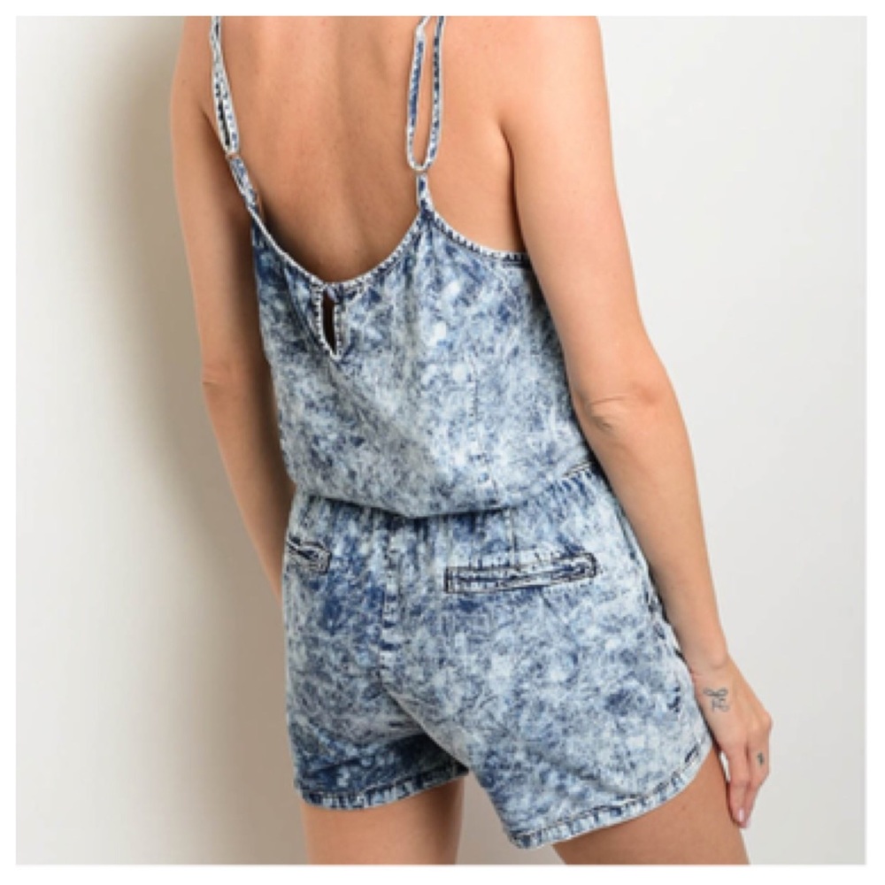 🌵HP🌵Denim Romper - Picture 6 of 6
