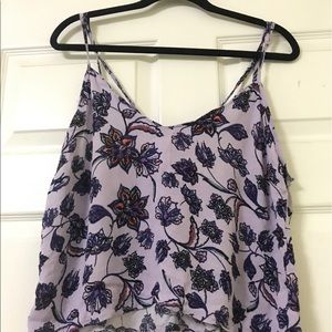 Kendall & Kylie Pac sun purple crop top