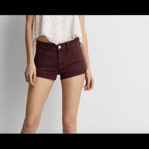 American Eagle Super Stretch Hi-Rise Shortie