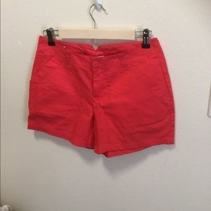 Coral shorts