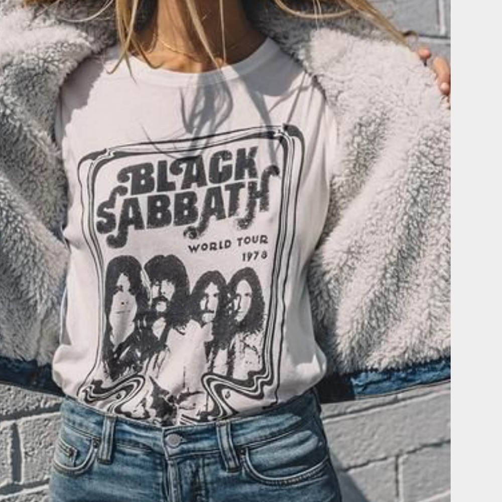 Black Sabbath Tour 78 Tee