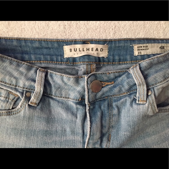 ‼️ PRICE DROP ‼️ BULLHEAD DENIM CO 🐂 skinny jeans - Picture 1 of 4