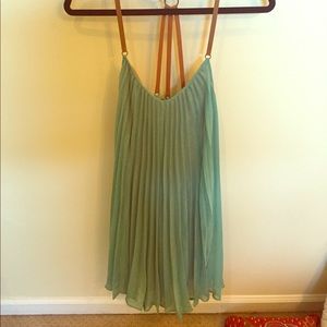 Turquoise summer dress