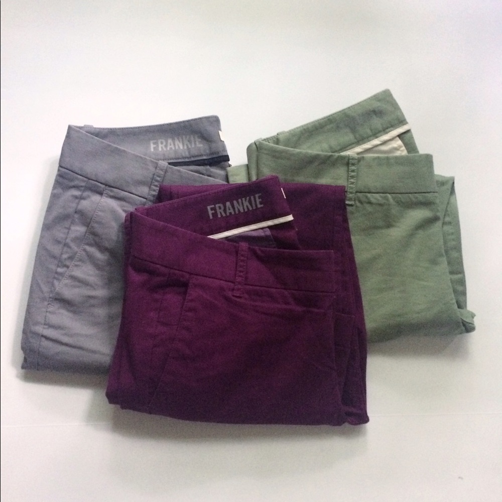 (3 NWOT) J. Crew Frankie Chino - Size 8