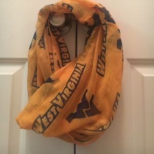 WVU infinity scarf