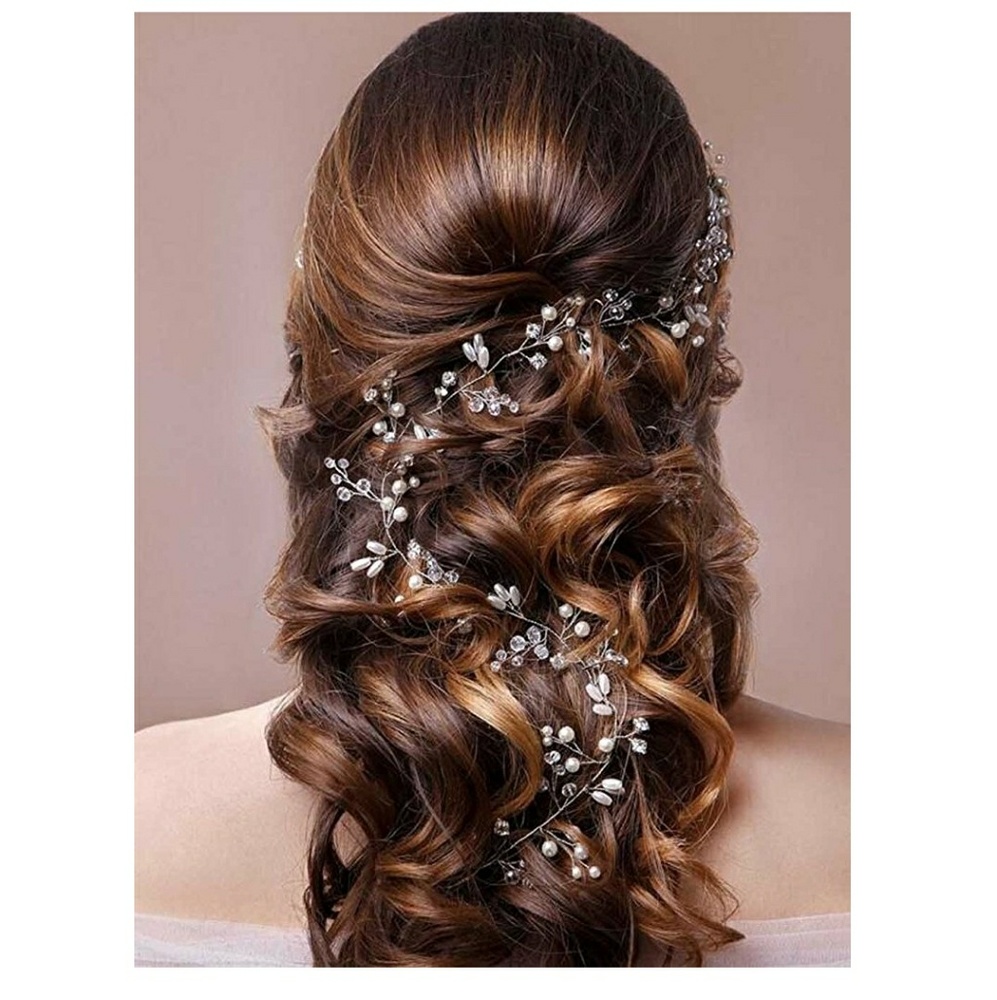 **Ulyana Aster style*** beaded hair vine