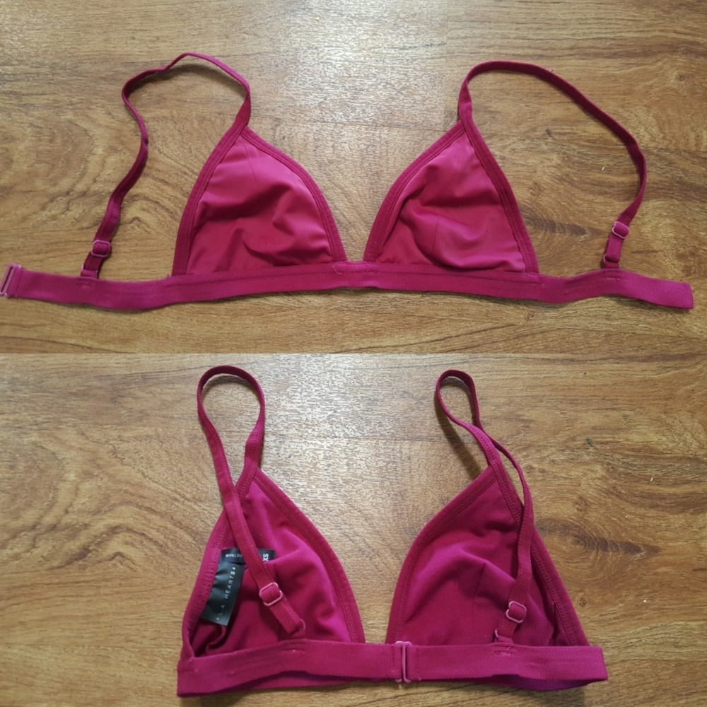 LA Hearts top ( maroon)