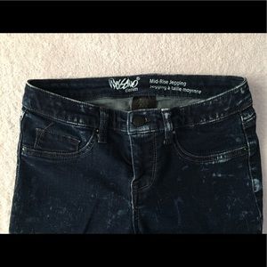 MOSSIMO MID RISE DENIM SKINNY ✔️✔️