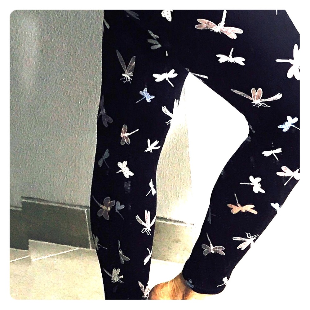 Happy dragonflies super soft and comfy leggings