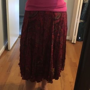 3 season below knee Coldwater Creek skirt