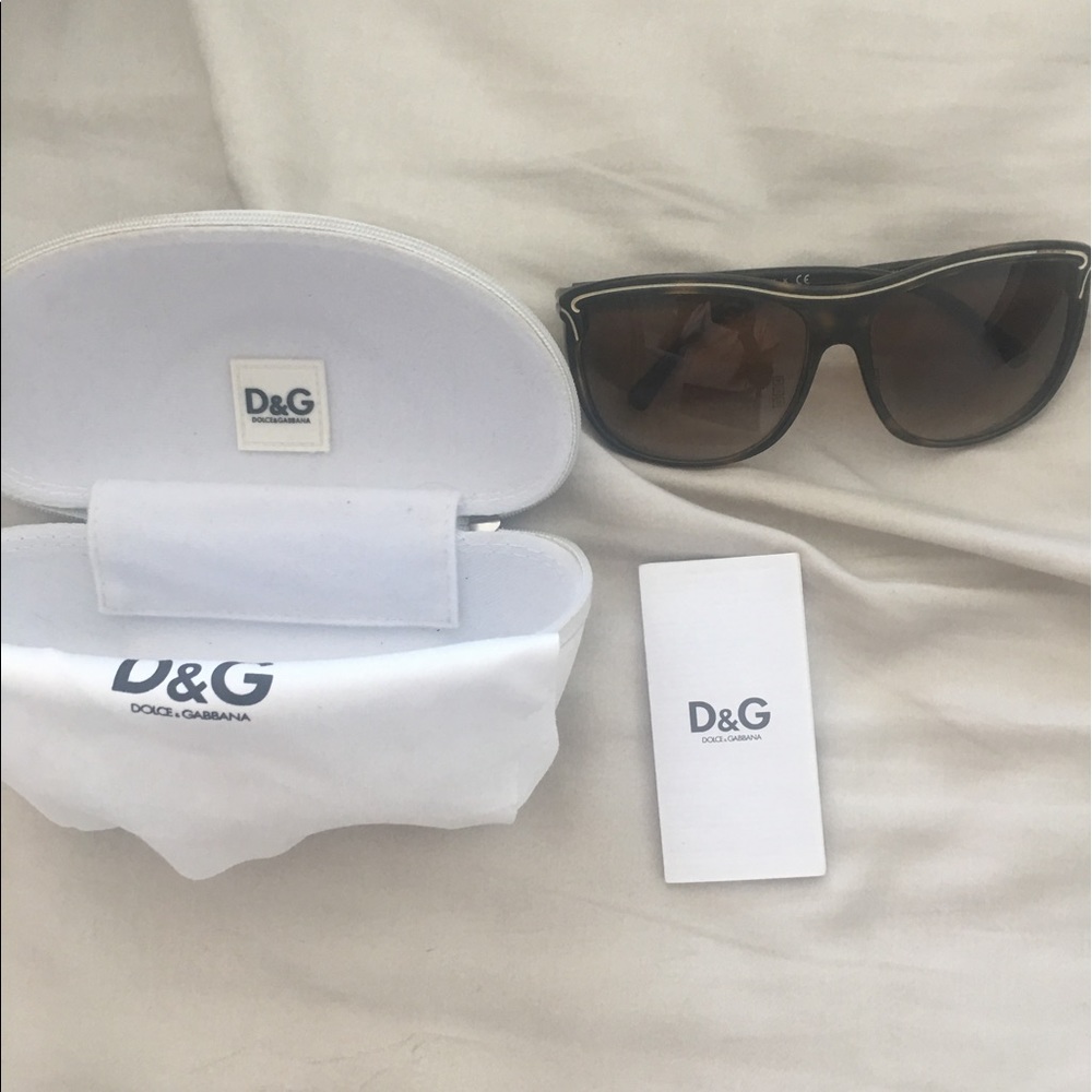 Authentic Dolce & Gabbana Tortoise frames