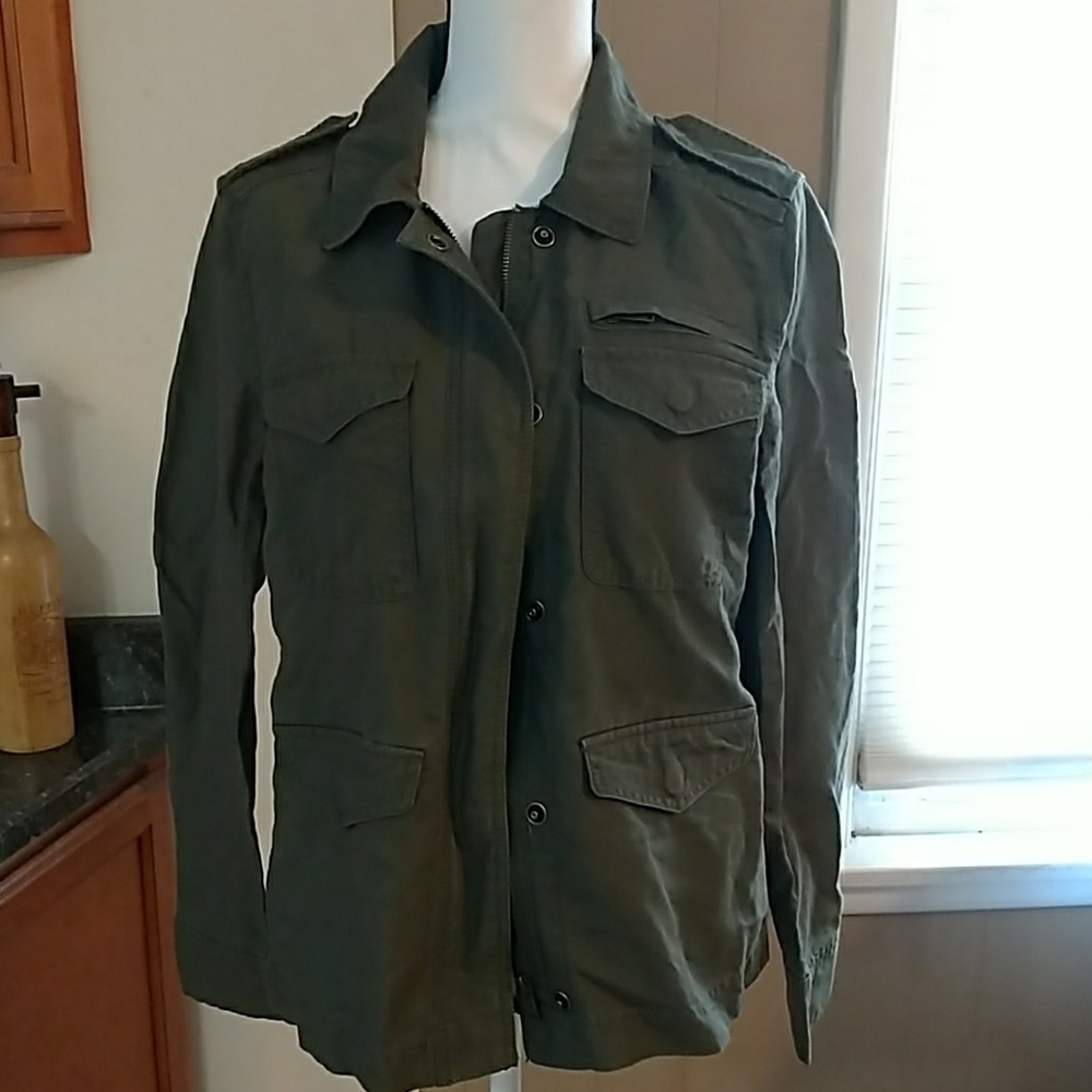 Loft Olive Green light weight jacket
