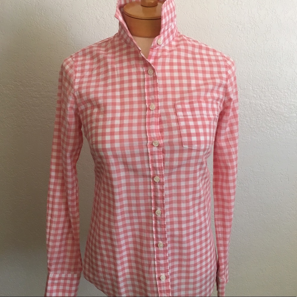 J.Crew Checkered Perfect Shirt