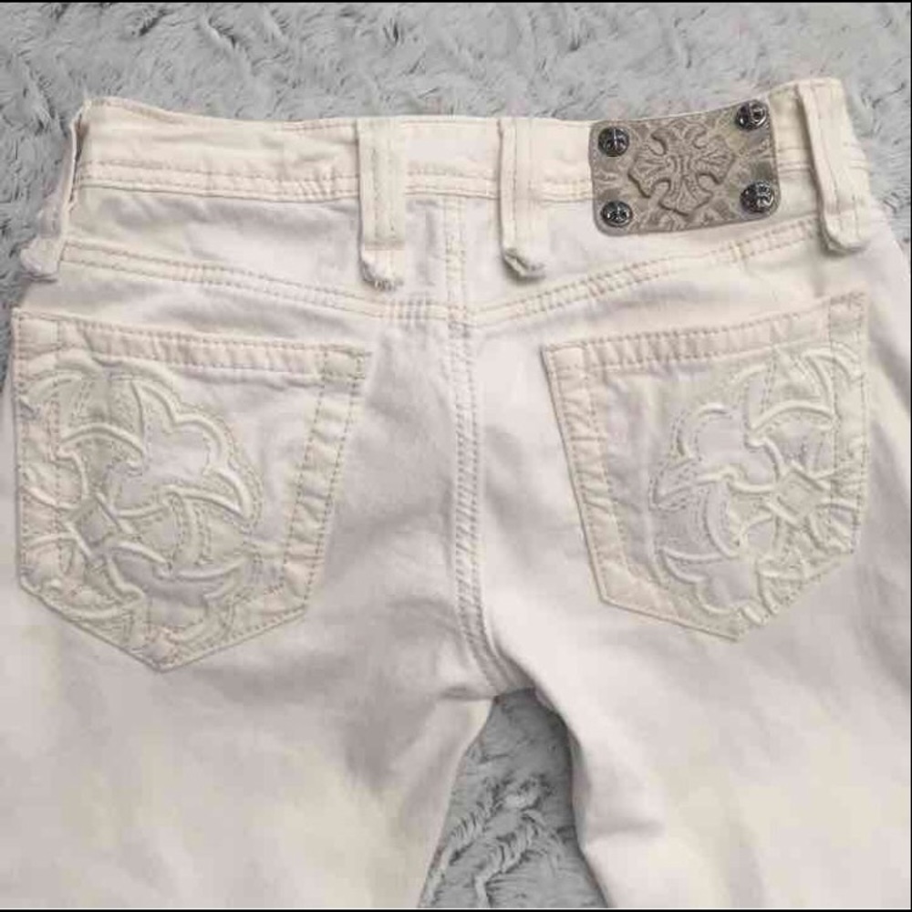 MISS ME White Boot Cut Jeans - 26