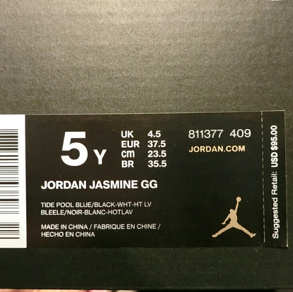 Nike Shoes Nike Girls Air Jordan Jasmine Gg Light Blue Poshmark