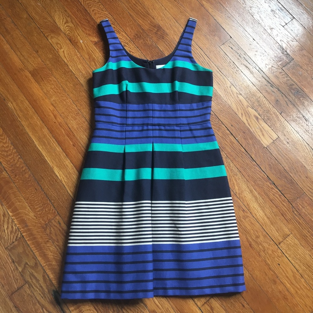 Loft Striped Tank Dress Size 2