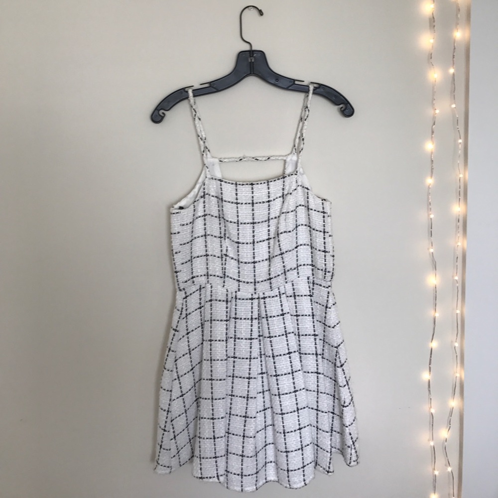BCBG Black & White Dress