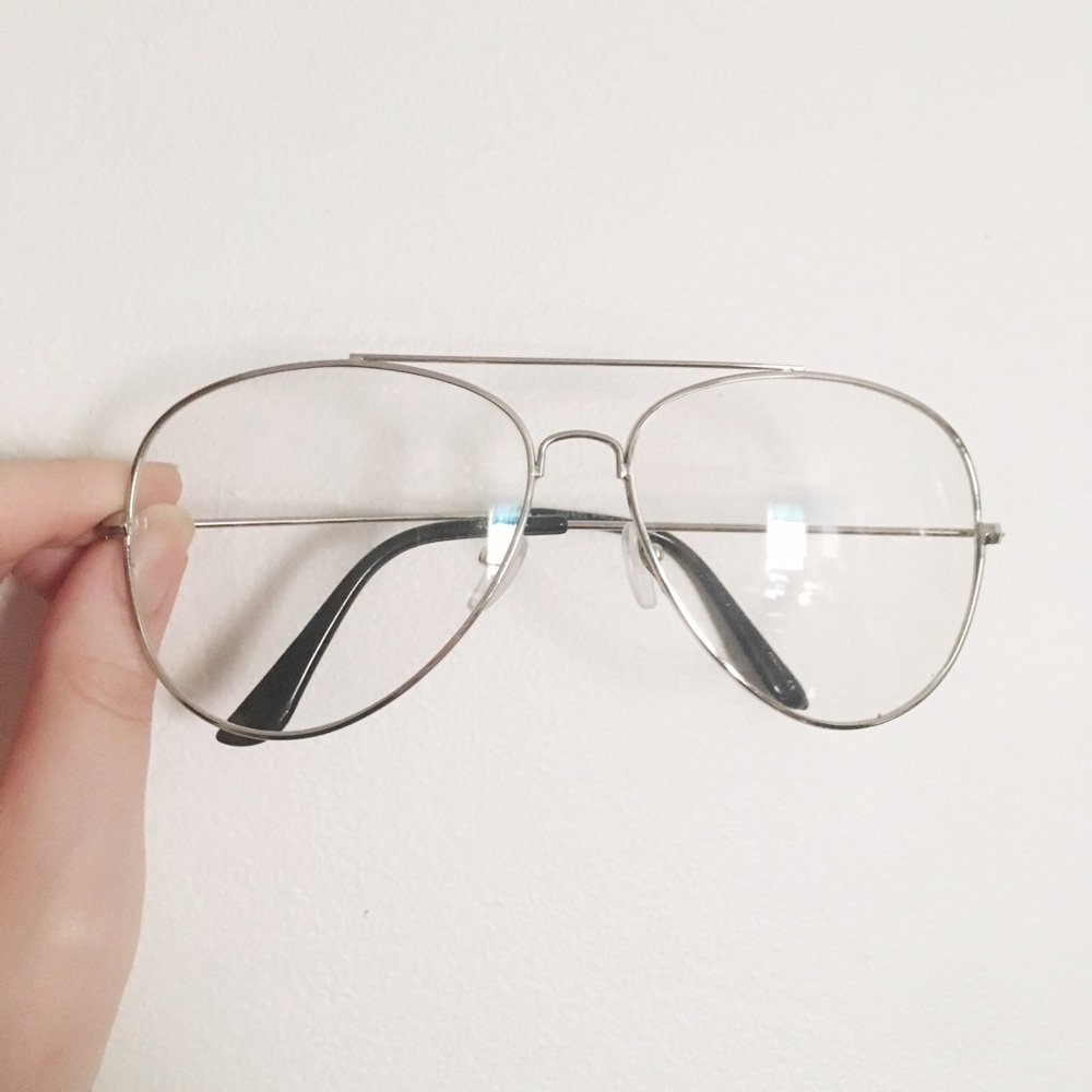 Oversized Aviator Glasses
