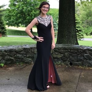 Black prom dress