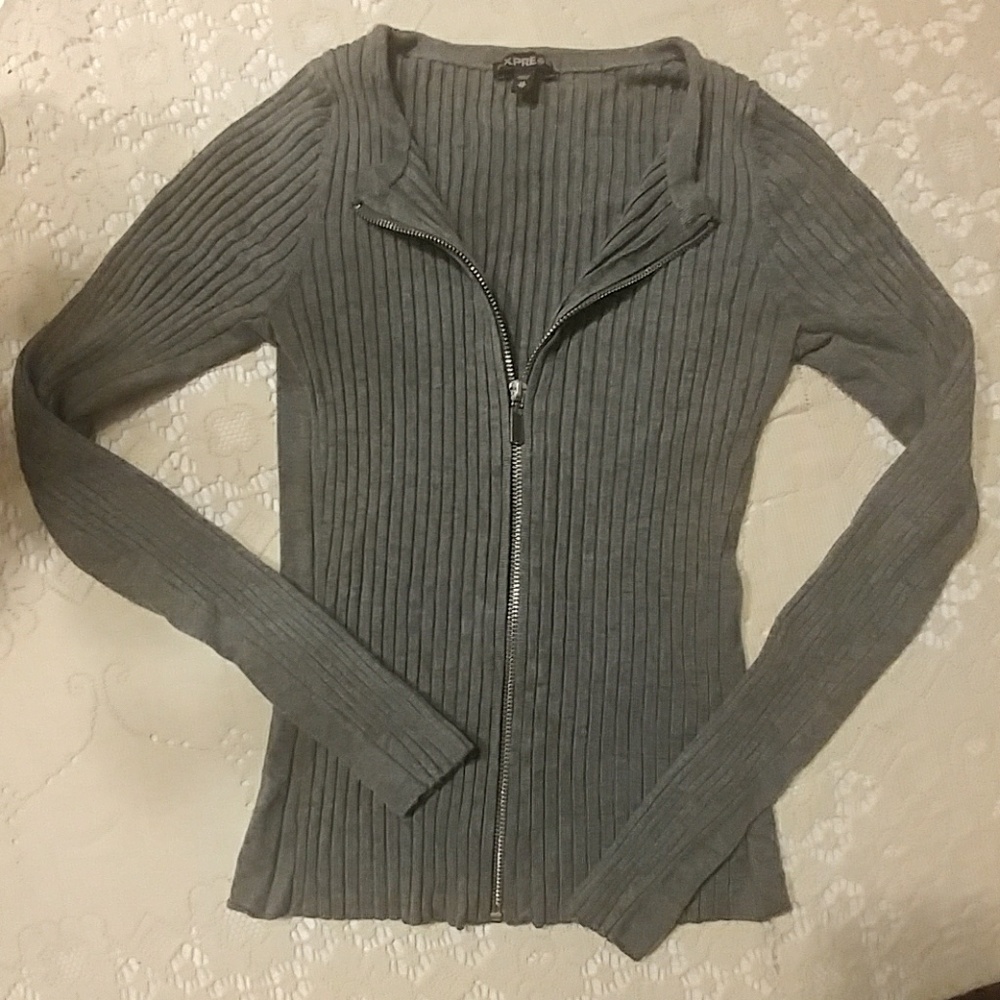 Zip up sweater
