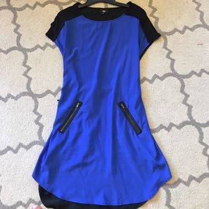 Blue and black mossimo xl dress