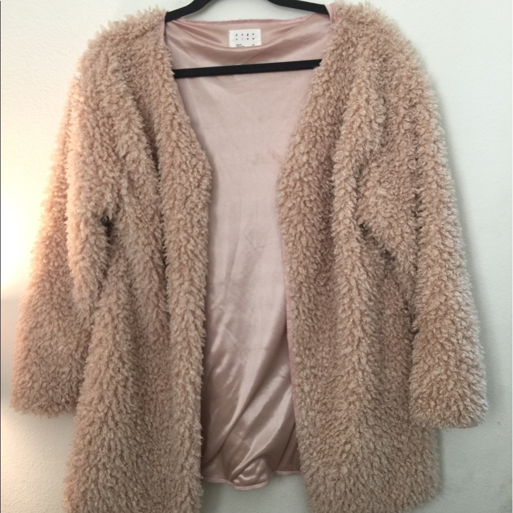 FLUFFY BABY PINK CARDIGAN💖