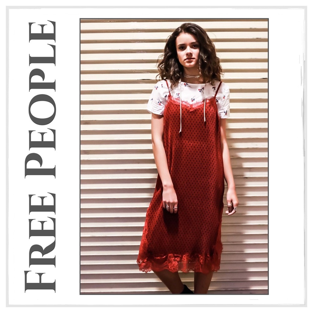 🚫FINAL🚫 Free People Margot 2fer Slip Dress - Picture 1 of 6