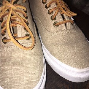 Burlap Vans