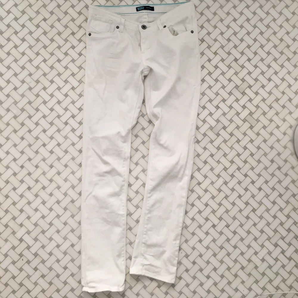 Formal, white Levi's children's jeans
