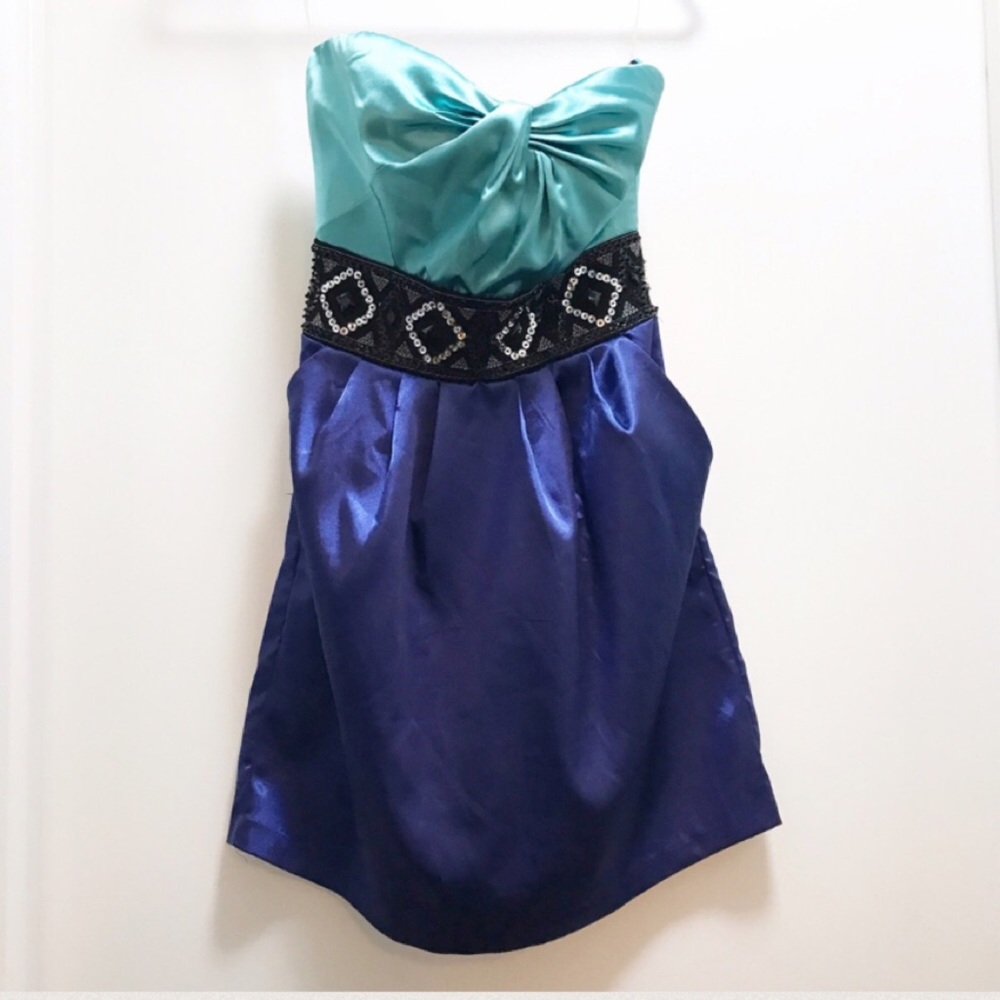 Strapless Cocktail Dress