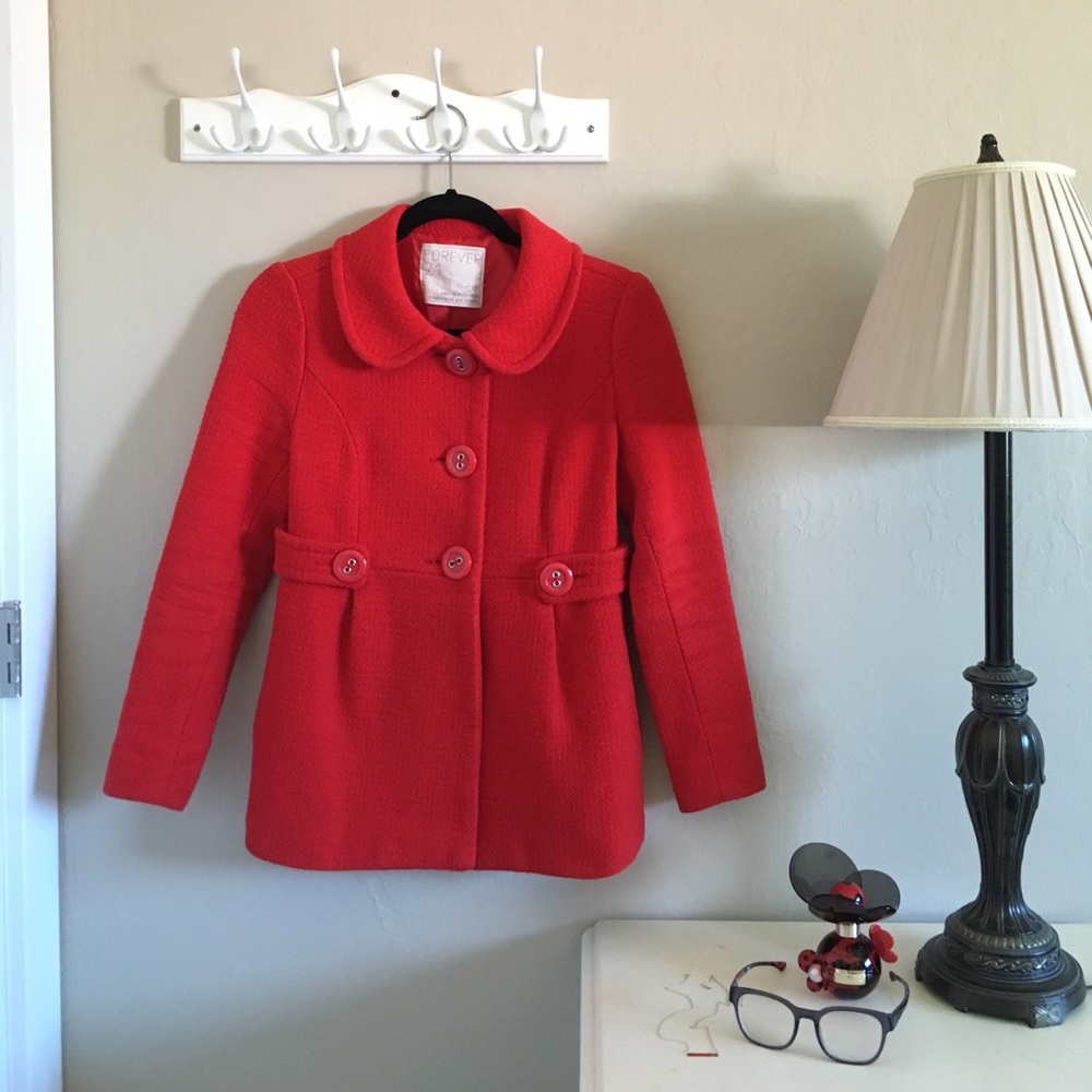 Candy Apple Peacoat