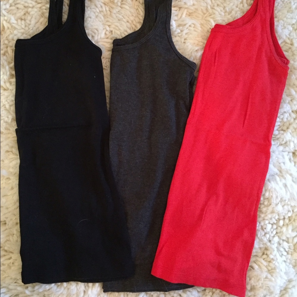 Bundle of 3 Fitted Tanks