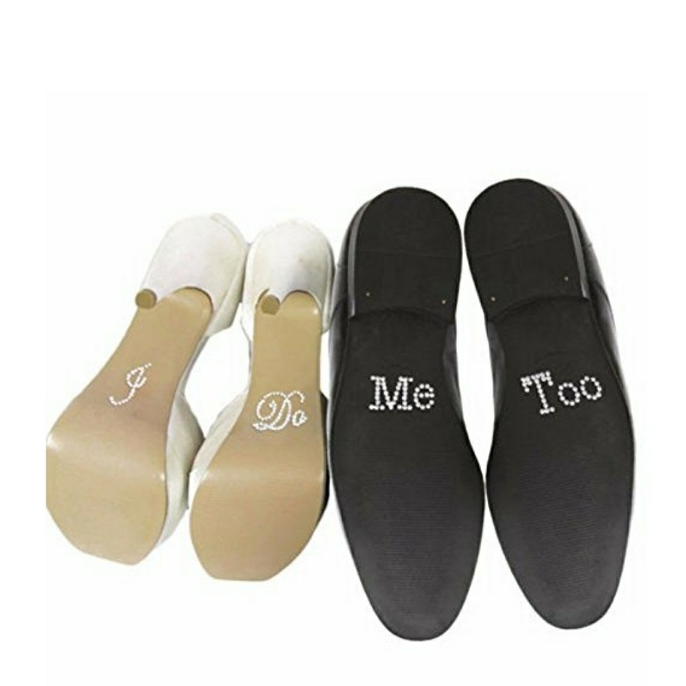 Wedding Shoe decals - set of 2