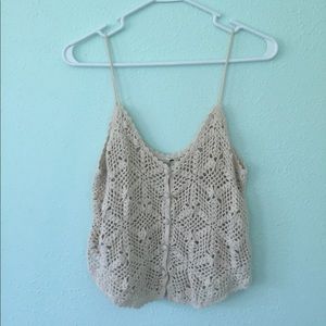 Crochet tank top