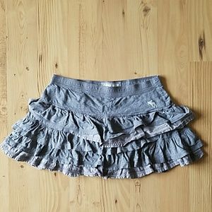 Ruffle mini skirt